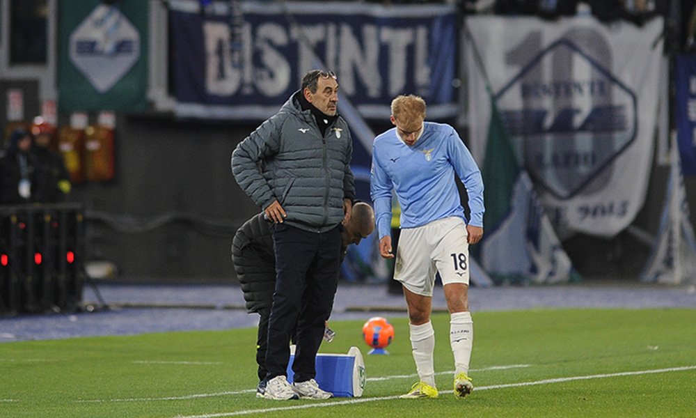 Sarri e Isaksen, Lazio